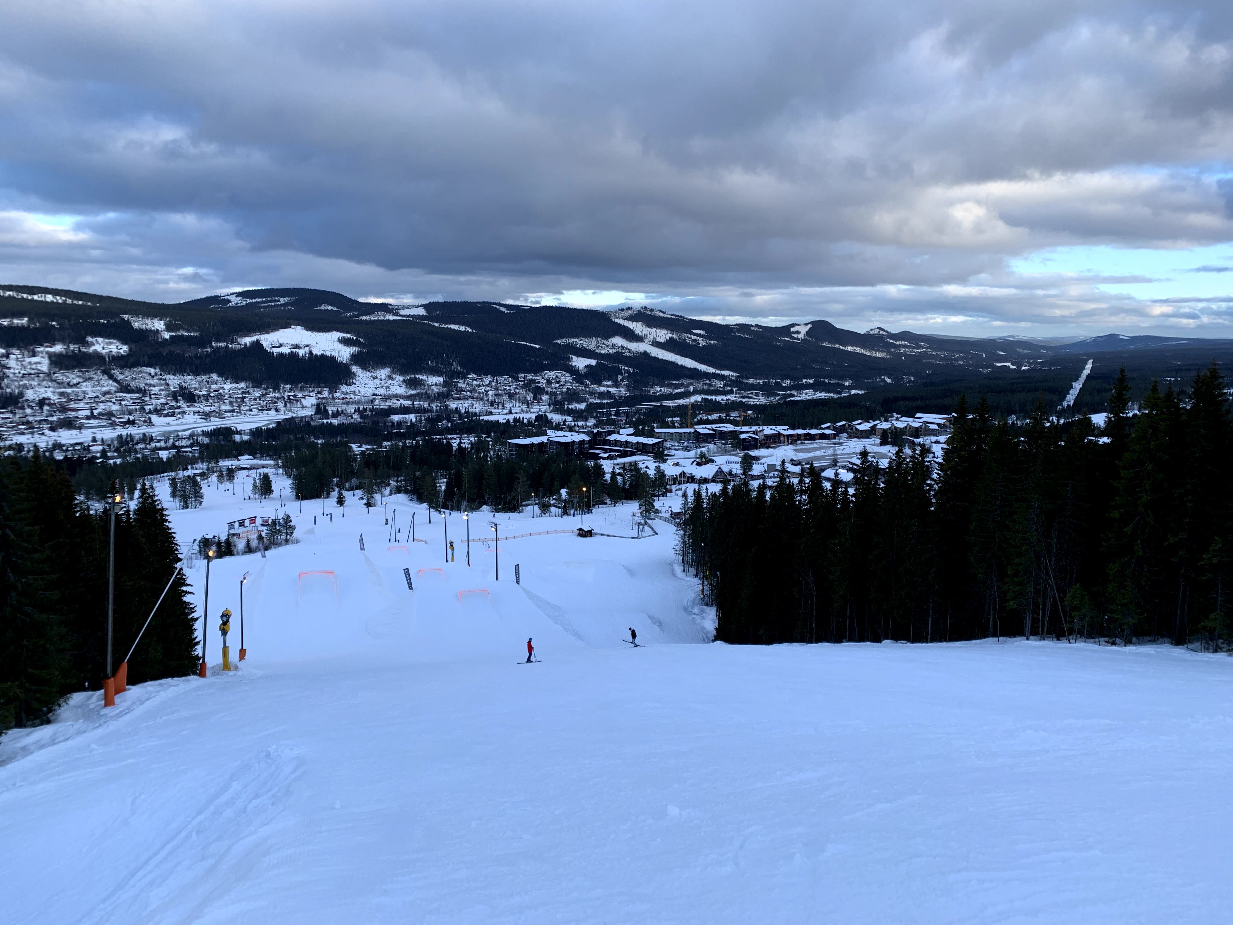 Trysil 雪场整体视角