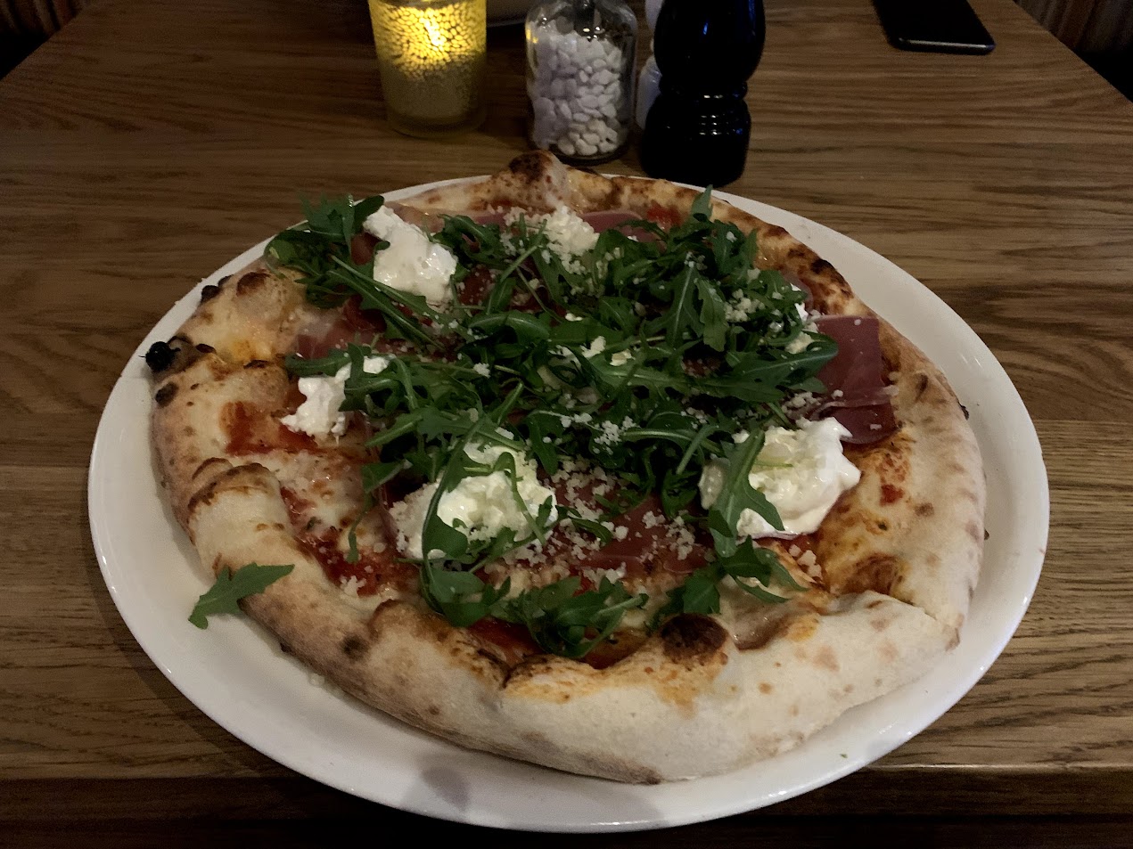 Trysil 餐食价格示例