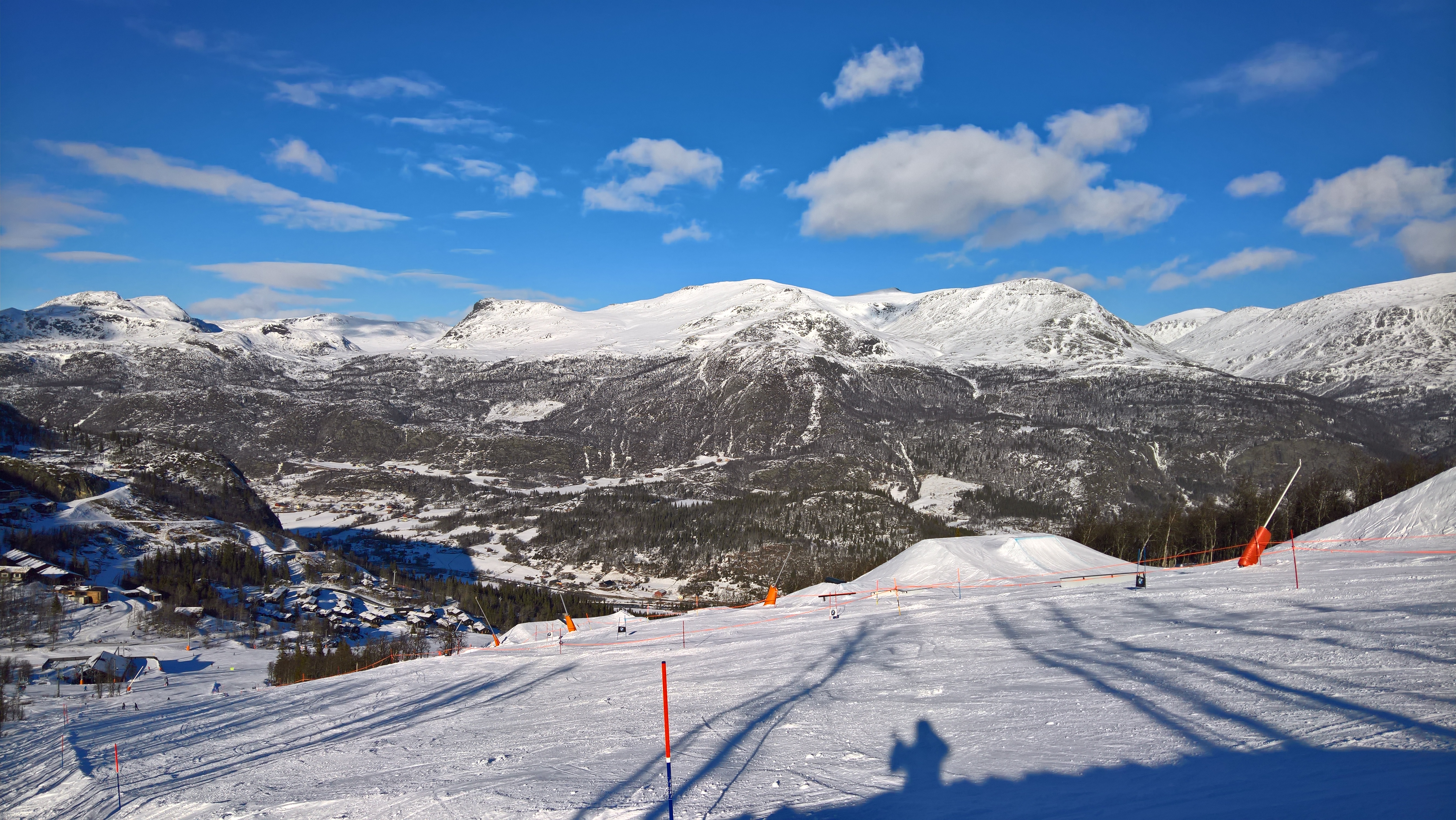 Hemsedal 雪道内容视角